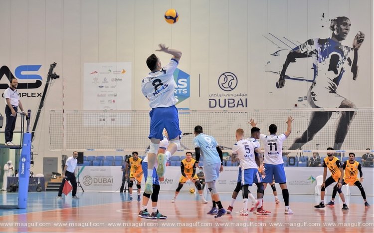 Fohood Zabeel and Bin Thani post wins in Volleyball Championship